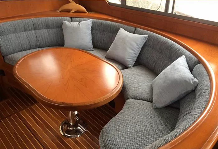Marine upholstery work Dubai